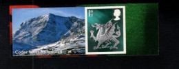 1956070012 2003  SCOTT 21  (XX) POSTFRIS MINT NEVER HINGED   - DRAGON + LABEL CADER IDRIS SNOWDONIA - MOUNTAIN - Wales