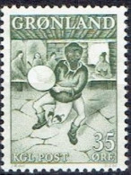 GROENLANDIA FOLKLORE 1961 Yv 35 MNH - Ongebruikt