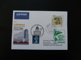 Premier Vol First Flight Berlin London Avro-Jet Lufthansa 2001 - First Flight Covers