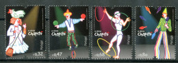 PORTOGALLO / PORTUGAL 2010** - Circo / Circus - 4 Val. MNH. - Zirkus