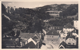 E2958) WOLFSBERG Im Lavanttal - Kärnten - FOTO AK Mit Haus Details U. Straßen Kurve U. Burg ALT !! - Wolfsberg