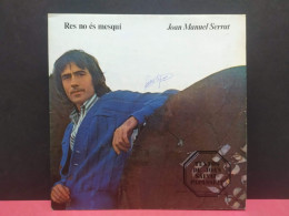 Disco Lp Vinilo Del Cantautor Joan Manuel Serrat Res No Es Mesqui Edgisa Emi Odeon 1977 - Sin Clasificación