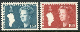 GROENLANDIA BÁSICA 1982 Yv 122/3 MNH - Ungebraucht