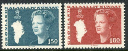 GROENLANDIA BÁSICA 1982 Yv 122/3 MNH - Unused Stamps