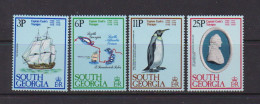 SOUTH GEORGIA    1979    Bicentenary  Of  Cooks  Voyage    Set  Of  4    MH - South Georgia