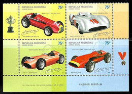 Argentina 2001 Cars One Complete Set Se-Tenant MNH - Nuovi