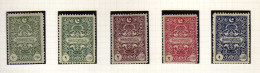 Turquie - (1923) -  Timbres-Taxe - Neufs* - Strafport