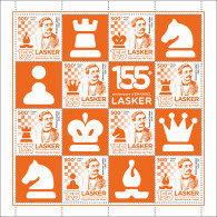 Niger  2023 Emanuel Lasker. (228) OFFICIAL ISSUE - Echecs