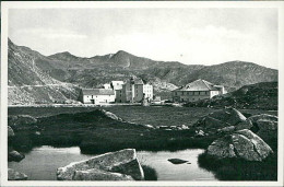 SWITZERLAND - SAN GOTTARDO - OSPIZIO - FOTO OETIKER MANNEDROF - RPPC POSTCARD 1940s (17326) - Airolo