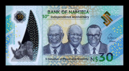 Namibia 30 Dollars Commemorative 2020 Pick 18 Polymer Sc Unc - Namibië