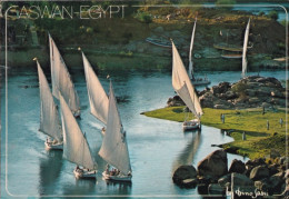 Aswan - View Of He Nile - Egito - Formato Grande Non Viaggiata – FE390 - Assuan