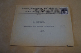 Guerre 14-18,courrier Avec Belle Oblitération Militaire,1918,timbre à L'envers ,censure ,pour Collection - OC38/54 Belgische Besetzung In Deutschland