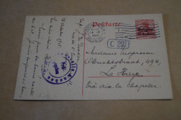 Guerre 14-18,courrier Avec Belle Oblitération Militaire , 1915 ,censure ,pour Collection - OC38/54 Ocupacion Belga En Alemania