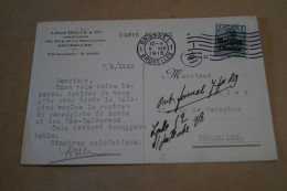 Guerre 14-18,courrier Avec Belle Oblitération Militaire , 1915 Sur Carte Postale Pharmacie à Bruxelles - OC38/54 Belgische Besetzung In Deutschland