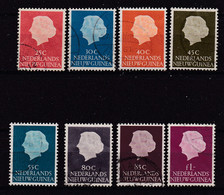 NEDERLAND NW GUINEA, 1954, Used Stamp(s) , Queen Juliana, NVPH Nr(s). 30-37, Scannr. 10545 7 Values Only - Nueva Guinea Holandesa