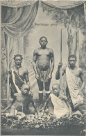 Suriname, Groepsportret Oorspronkelijke Bewoners  (etnografisch) - Surinam