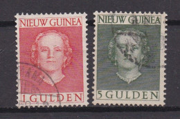 NEDERLAND NW GUINEA, 1950, Used Stamp(s) , Queen Juliana, NVPH Nr(s).  19=21, Scannr. 10543, 2 Values Only - Nueva Guinea Holandesa