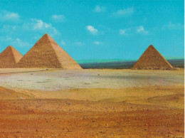 Giza - The Pyramids - Egito - Formato Grande Non Viaggiata – FE390 - Gizeh