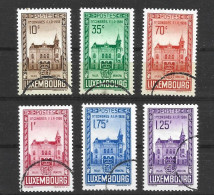 LUXEMBURG   1936    YV   282/87       Ontwaarde Reeks - Used Stamps