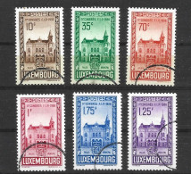 LUXEMBURG   1936    YV   282/87       Ontwaarde Reeks - Usati