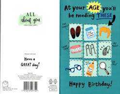 CPM At Your Age You'll Be Needing These - Happy Birthday ! - Double - Geburtstag