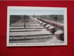 Salt Industry Solar Evaporation.  Syracuse - New York > Syracuse      Ref 6308 - Syracuse