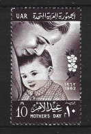 EGYPTE. N°523 De 1962. Fête Des Mères. - Día De La Madre