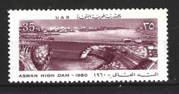 EGYPTE. N°473 De 1960. Barrage D'Assouan. - Acqua