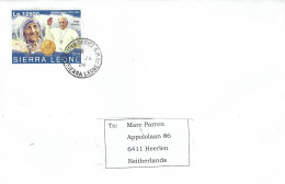 Sierra Leone 2024 Freetown Mother Teresa Nobel Prize Pope Francis Cover - Madre Teresa