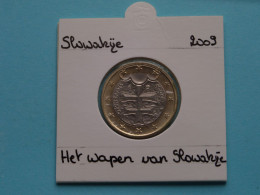 2009 - 1 Euro ( Zie / Voir / See > DETAIL > SCANS ) SLOVAKIJE ! - Slowakije