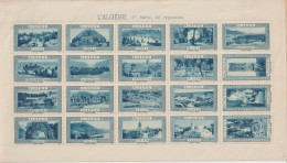 France Feuille Pli Central De 40 Vignettes Belle France Algérie ** MNH - Tourism (Labels)