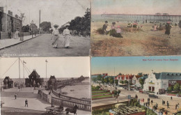 Lumley Road Posh Ladies Fashion Skegness 4x Old Postcard S - Andere & Zonder Classificatie