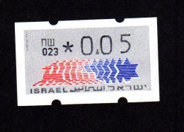 Israel Frama Atm Klussendorf Mi Nr 3.4.23  Geräte Nr 23 Druckfehler Misprint Fehldruck - Frankeervignetten (Frama)