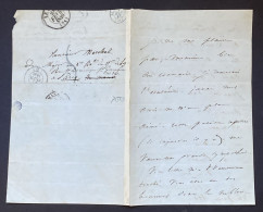 Victor HUGO – Lettre Autographe Signée – Entrée Académie Française – 1840 - Ecrivains