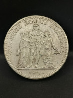 5 FRANCS HERCULE ARGENT 1849 A PARIS FRANCE / SILVER - 5 Francs