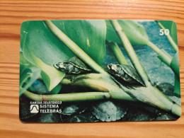 Phonecard Brazil, Sistema Telebrás - Turtle - Brazil