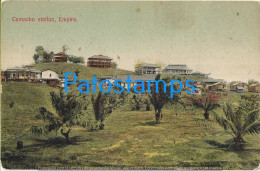 223132 PANAMA EMPIRE CAMACHO STATION TRAIN POSTAL POSTCARD - Panama