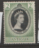 Antigua   1953 SG  120  Coronation   Mounted Mint - 1858-1960 Crown Colony