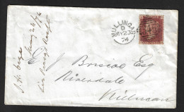 GB Cover Mullingar/D/MA 23/74 To Killucan  /A/MY 24/74    Used In Ireland - Storia Postale