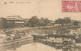 CONGO BELGE - BOMA - Quai Principal - La Poste  - état - Belgian Congo