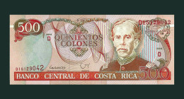 # # # Banknote Aus Costa Rica 500 Colones 1989 (P-262) UNC # # # - Costa Rica