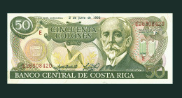 # # # Banknote Aus Costa Rica 50 Colones 1993 (P-257) UNC # # # - Costa Rica
