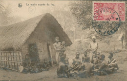 CONGO BELGE - Le Matin Auprès Du Feu - état - Belgian Congo