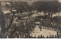 MANIFESTATION DES ETUDIANTS ROYALISTES A LA STATUE DE JEANNE D ARC EN 1912 CPA BON ETAT - Ereignisse