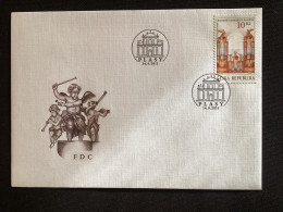 FDC CZ 2011 YT 615 Orgue Du Monastère De Plasy - FDC