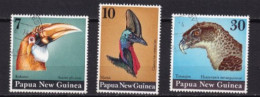 PAPOUASIE NOUVELLE GUINEE  Used Obliréeés 1974 Oiseaux Birds - Papouasie-Nouvelle-Guinée