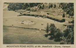 AMERIQUE - VERMONT - Stowe - MOUTAIN ROAD MOTEL At Mt Mansfield  - Belle - Otros & Sin Clasificación