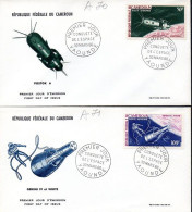 CAMEROUN A 070/73 Fdc Conquéte De L'Espace - Other & Unclassified