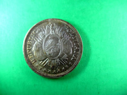 50 Centavos 1899, Argent. UNC. Superbe Pièce. - Bolivie