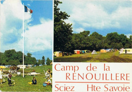 CPM..74..SCIEZ..CAMP DE LA RENOUILLERE..CAMPING.. - Sciez